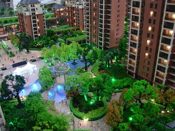 黃山房地產(chǎn)展示沙盤圖片