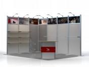 供應中小型展位，可重復使用