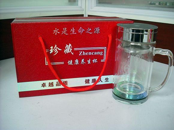 水晶玻璃納米保健杯廠家*