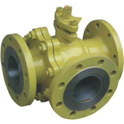 供應(yīng)冠龍Q45FT形三通球閥