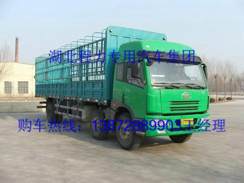 江蘇解放小三軸倉欄汽車產(chǎn)品資料圖片