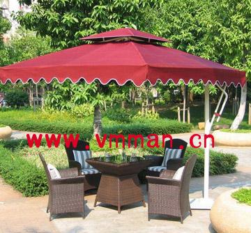 供應西安庭院傘休閑傘別墅洋傘批發(fā)團購