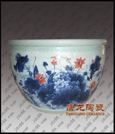 供應(yīng)年終會(huì)議禮品陶瓷大缸