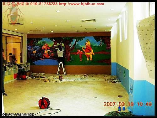 供應(yīng)兒童*通壁畫