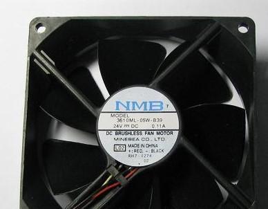 供应NMB 24V变频器散热风扇3610ML-05W-B39