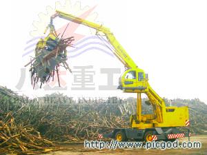 供應(yīng)輪胎式抓鋼機(jī)抓木機(jī)火車卸煤機(jī)喂料