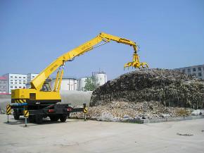 供應(yīng)抓料機(jī)秸稈麥草棉桿木材卸車碼垛