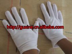 供應(yīng)白色米白純棉手套作業(yè)勞保手套