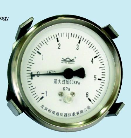 供应布莱迪80防高过压膜盒压力表