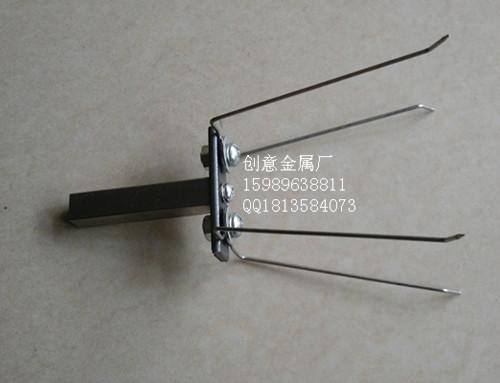 四腳鋼線手機殼夾具治具噴漆掛具 噴涂鋼片