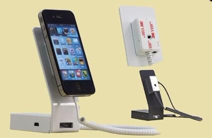 供應(yīng)蘋果手機(jī)防盜報警器IPONE報警器展機(jī)報警器展示支架保護(hù)器