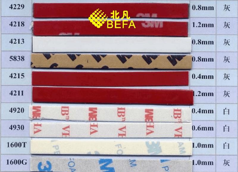 供应顺德3M泡棉条3M泡棉胶条3M泡棉密封条图片