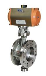 D643H氣動(dòng)法蘭硬密封蝶閥圖片