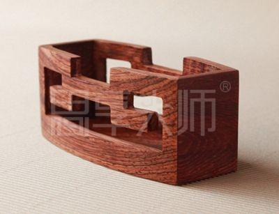 紅木木制工藝品回神定款名片座圖片/紅木木制工藝品回神定款名片座樣板圖 (2)