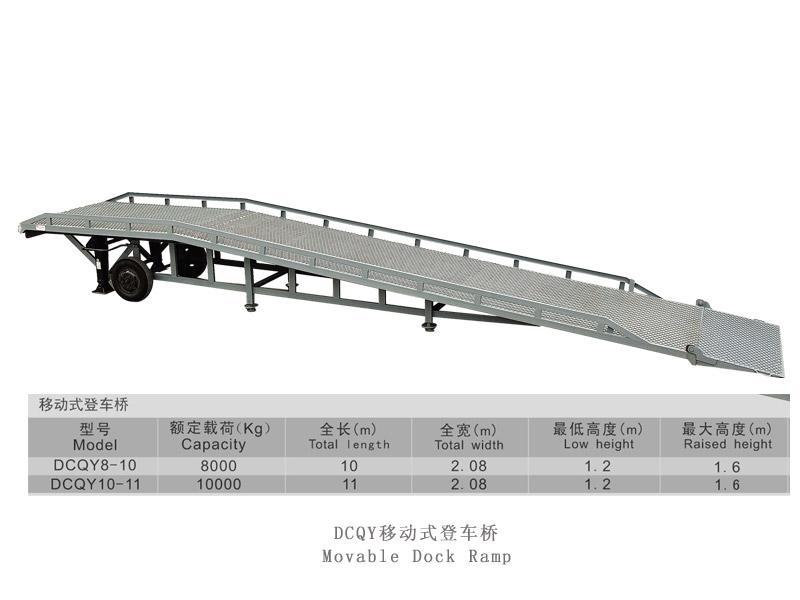 供应深圳东莞移动式液压装卸平台 移动式登车桥 丹灶货柜车装卸平台图片