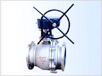 滬飛Q341F不銹鋼蝸輪球閥圖片