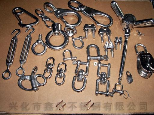 供應(yīng)不銹鋼卸扣 鏈條扣 連接扣 304不銹鋼D型卸扣