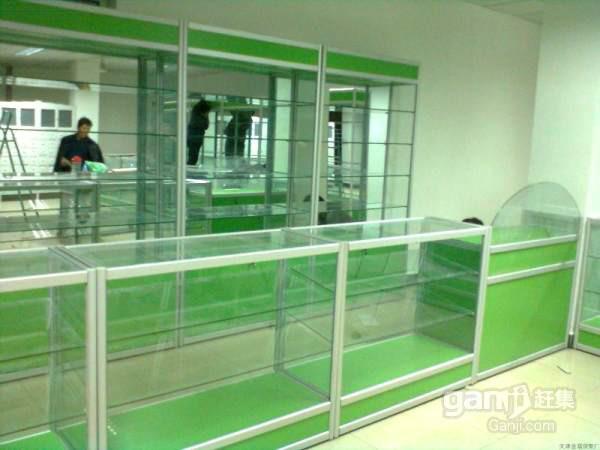 鈦合金展柜柜臺貨架圖片/鈦合金展柜柜臺貨架樣板圖 (4)