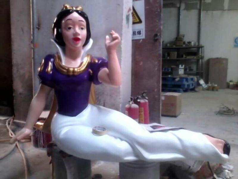 玻璃鋼白雪公主圖片/玻璃鋼白雪公主樣板圖 (2)