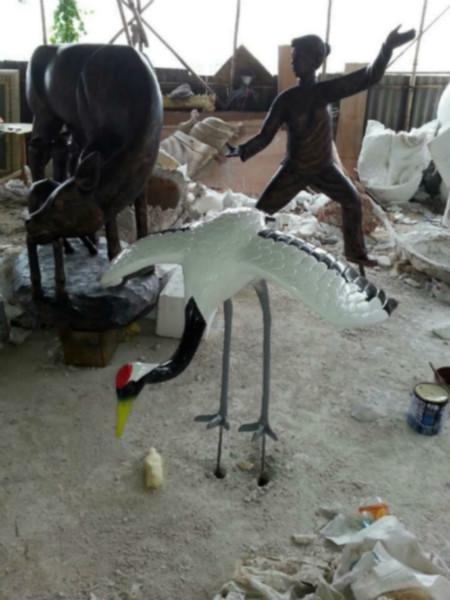 供應(yīng)玻璃鋼仙鶴雕塑價(jià)格