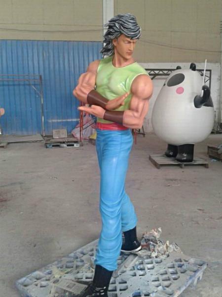 供應(yīng)動漫道具玻璃鋼動漫卡通雕塑