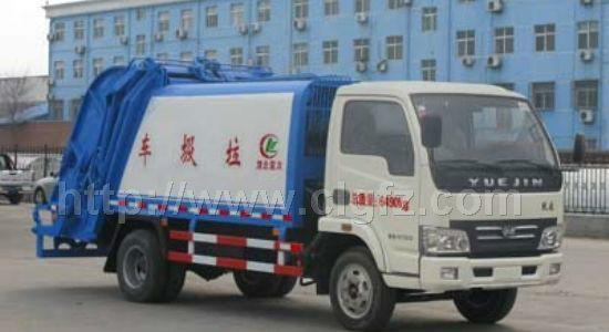供應(yīng)東風(fēng)福瑞卡壓縮式垃圾車-壓縮垃圾車廠家直銷
