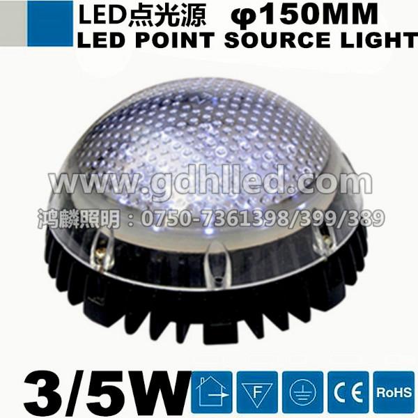 供应齿轮铝底点光源直径150MM/功率5W/led户外装饰灯