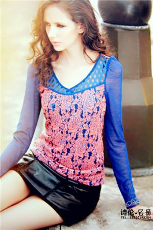 供應四川加盟品牌折扣女裝成都詩倫服飾