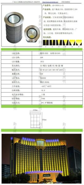 36W外控DMX地埋灯供应36W外控DMX地埋灯丨LED36W偏光地埋灯