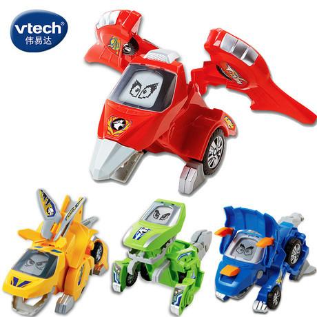 供应正品vtech 伟易达变形恐龙 儿童益智变形玩具 可变汽车