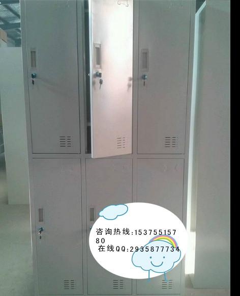 合肥鋼制更衣柜鞋柜員工柜8門更衣柜儲物柜碗柜