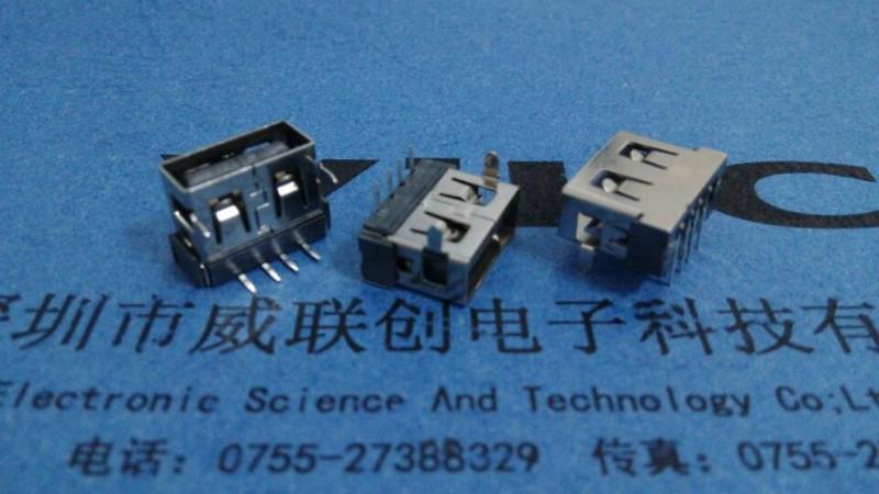 供應(yīng)短體10.6USB+90度+前兩腳插板-針也插板+6.3Hlcp