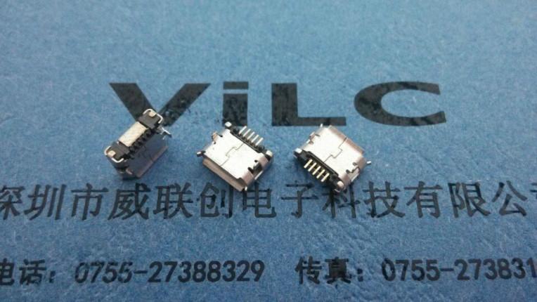 MICRO 5P B型 DIP6.4 有柱帶焊盤 全加長-長針0.7