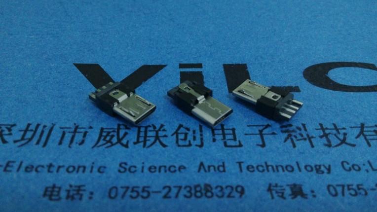 3.6标准MICRO5P焊线式主体公头图片