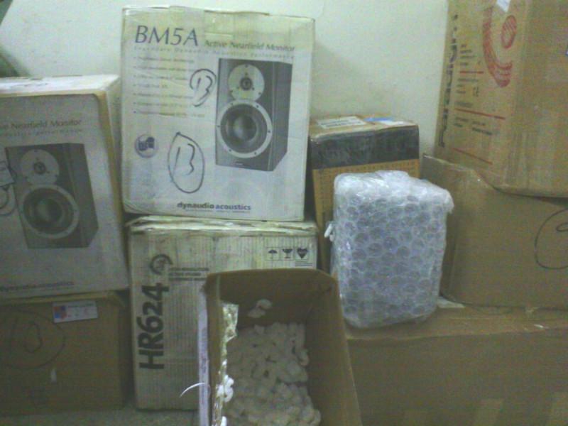 音箱進口到中國清關物流運輸圖片