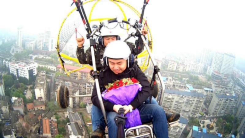 供應(yīng)湖南動力傘空中求婚，動力傘廣告，動力傘體驗