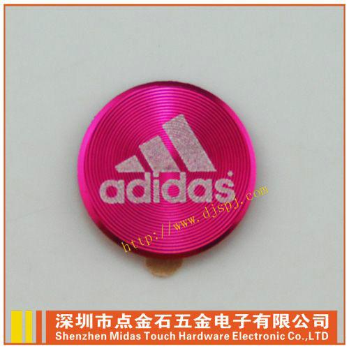 供應CD紋金屬按鍵貼手機金屬按鍵