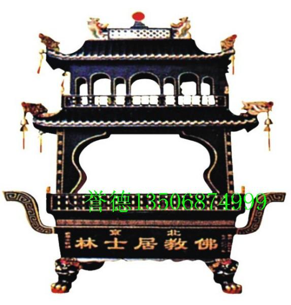 供應(yīng)徐州寺廟銅香爐，寺廟銅香爐供應(yīng)商，徐州寺廟香爐譽(yù)德制造