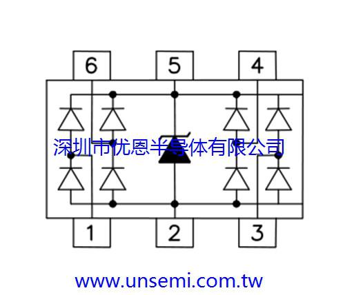 供應(yīng)TVS管陣列SRV05-4