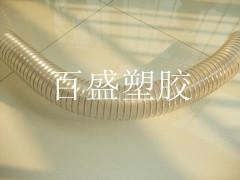 供應(yīng)PU材質(zhì)吸塵軟管耐磨鋼絲除塵軟管
