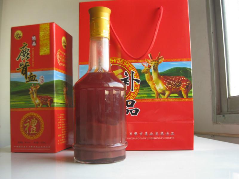 供应洛阳特产鹿茸血酒图片