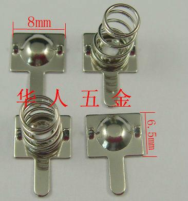 供应AAA电池五金弹簧片电池盒弹簧片制造商。质量优质价廉图片