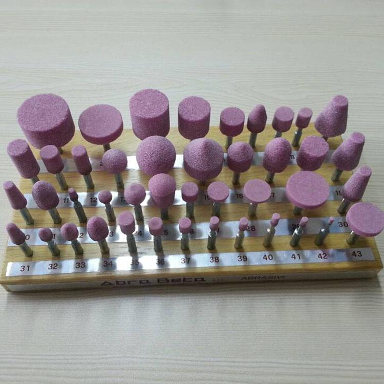 供應(yīng)進(jìn)口砂輪帶柄磨頭_圓頭錐形 意大利原裝