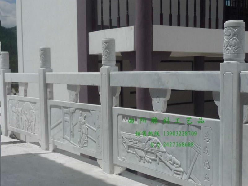 供應(yīng)蘭州漢白玉護(hù)欄