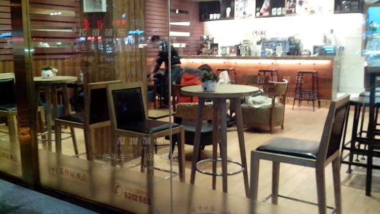 供應(yīng)咖啡廳吧椅（實(shí)木吧椅）