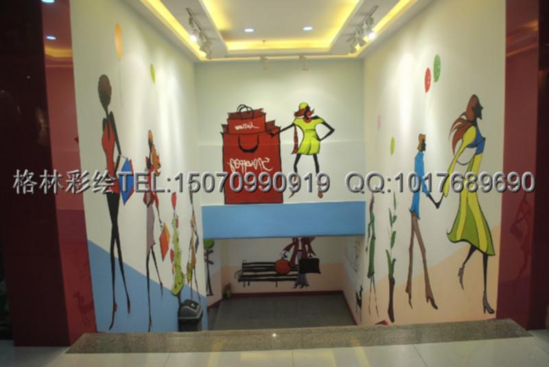 供應(yīng)江西南昌哪有商場彩繪--就在萬壽宮新潮韓國城18070038919