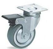 供應儀器腳輪：2吋鋼芯天然橡膠輪