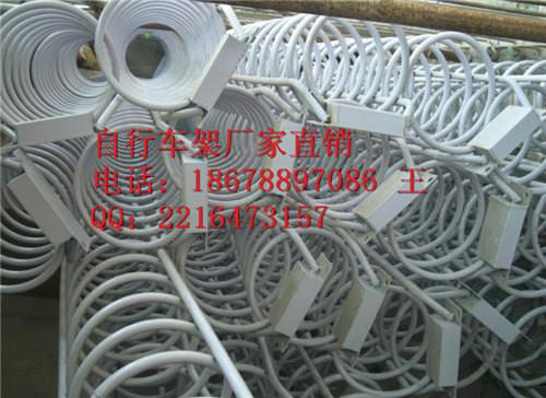 批發(fā)-棗莊高低式自行車架廠家-棗莊自行車停放架18678897086