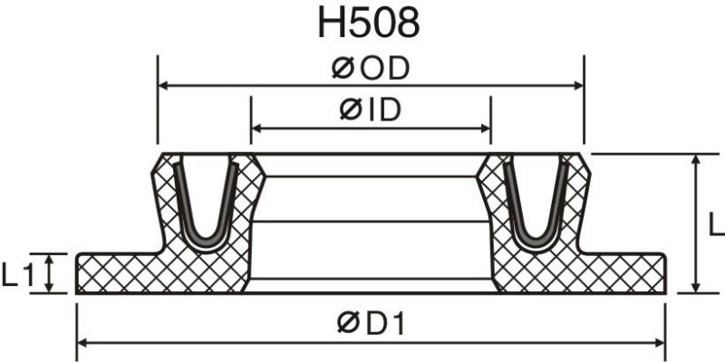 旋轉(zhuǎn)四氟Y型圈圖片