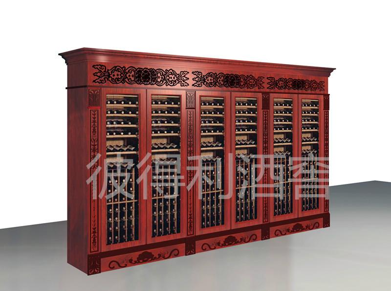 供應(yīng)實木定制酒柜